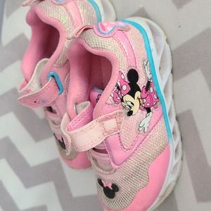 Minnie mouse light up sneakers